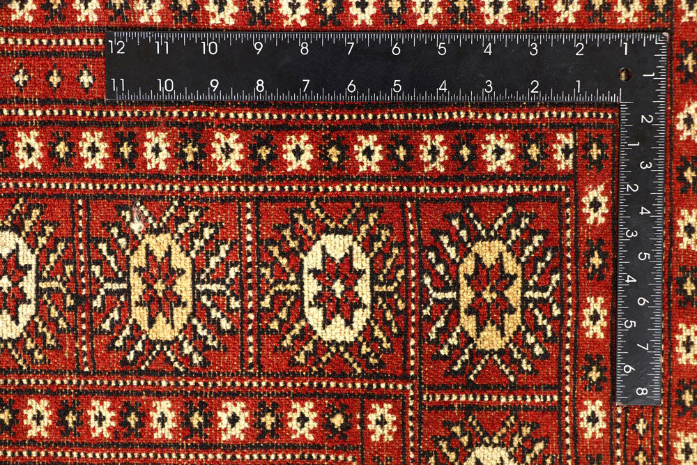 Firebrick Bokhara 8' x 10' 3 - No. 59444 - ALRUG Rug Store