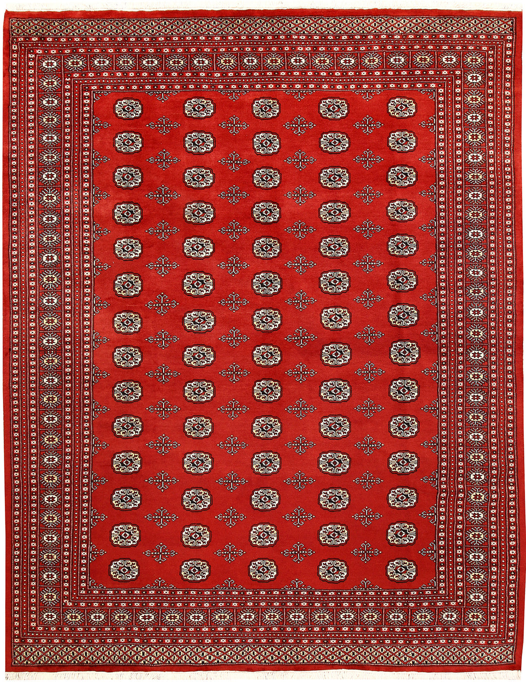 Firebrick Bokhara 8' x 10' 3 - No. 59444 - ALRUG Rug Store