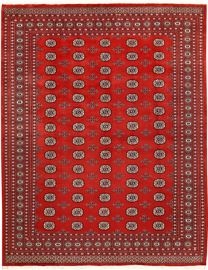 Firebrick Bokhara 8' x 10' 3 - No. 59444 - ALRUG Rug Store