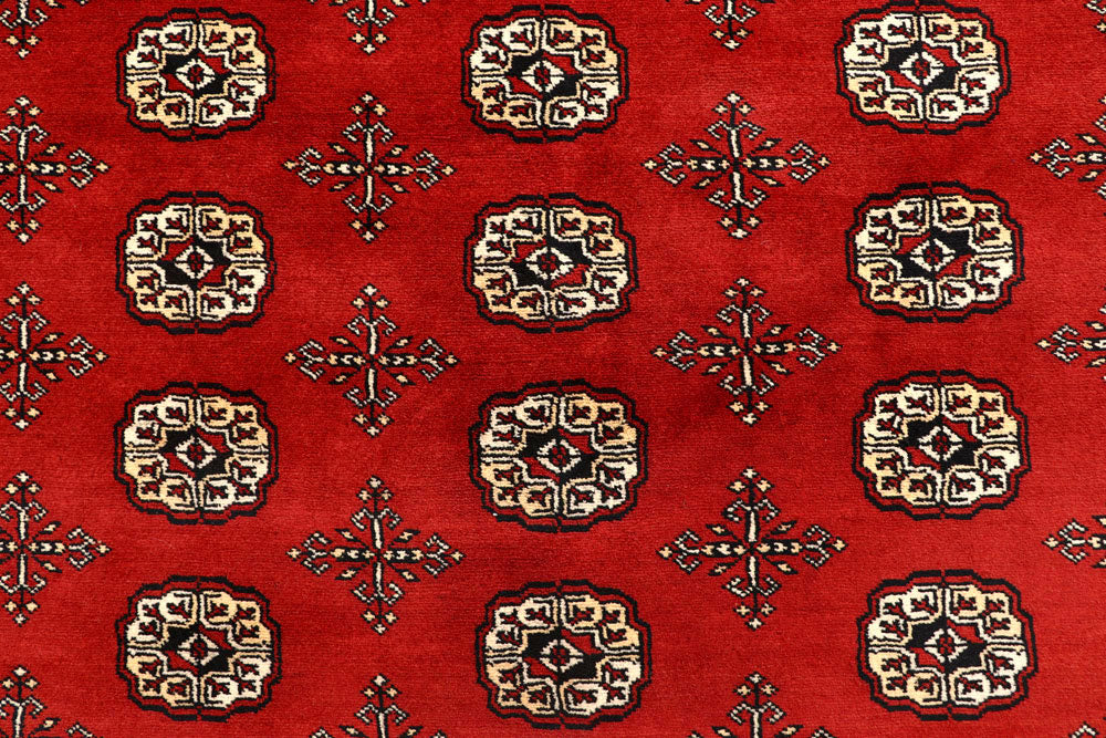 Firebrick Bokhara 8' 1 x 10' 2 - No. 59445 - ALRUG Rug Store