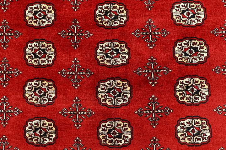 Firebrick Bokhara 8' 1 x 10' 2 - No. 59445 - ALRUG Rug Store