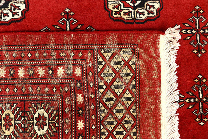 Firebrick Bokhara 8' 1 x 10' 2 - No. 59445 - ALRUG Rug Store