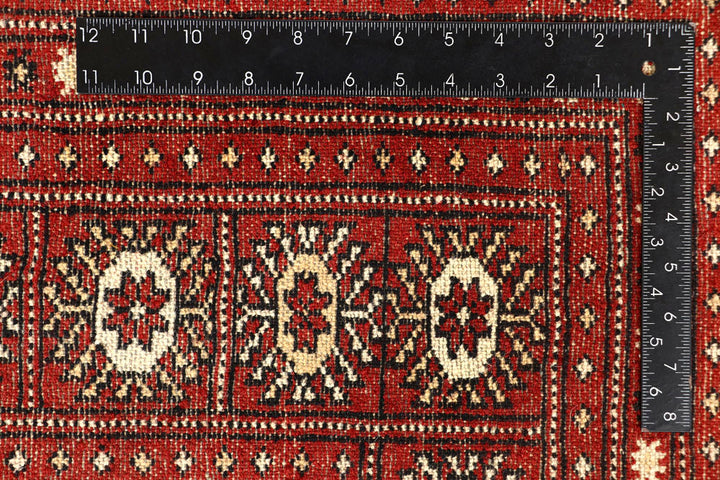Firebrick Bokhara 8' 1 x 10' 2 - No. 59445 - ALRUG Rug Store