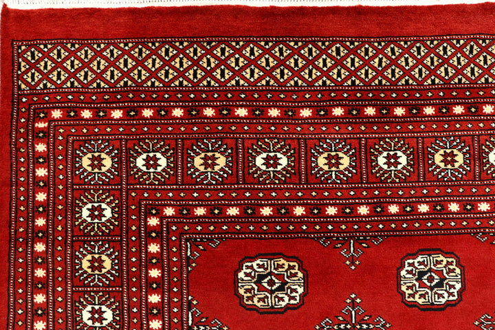 Firebrick Bokhara 8' 2 x 9' 8 - No. 59446 - ALRUG Rug Store
