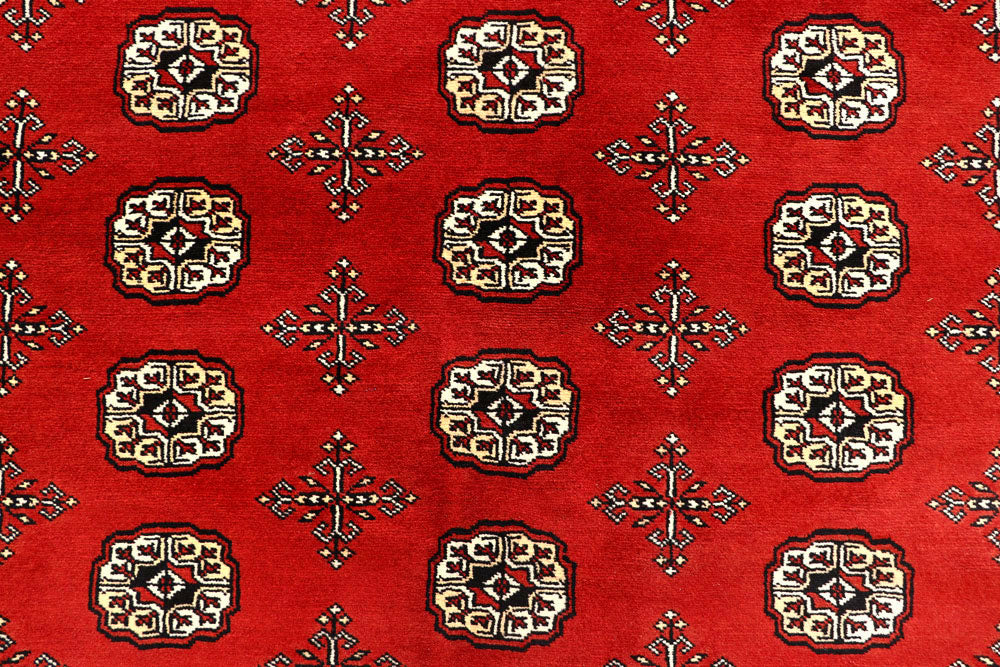 Firebrick Bokhara 8' 2 x 9' 8 - No. 59446 - ALRUG Rug Store