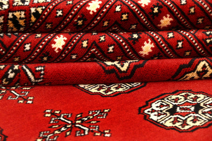 Firebrick Bokhara 8' 2 x 9' 8 - No. 59446 - ALRUG Rug Store