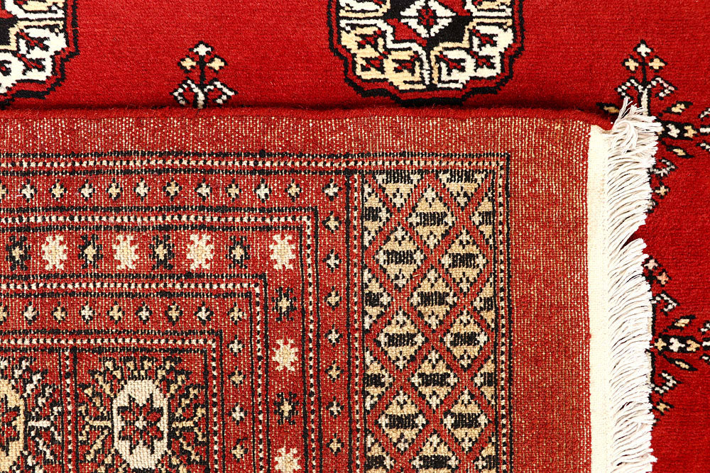 Firebrick Bokhara 8' 2 x 9' 8 - No. 59446 - ALRUG Rug Store