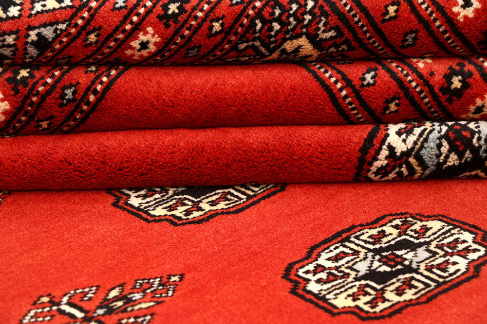 Firebrick Bokhara 8' x 10' - No. 59447 - ALRUG Rug Store