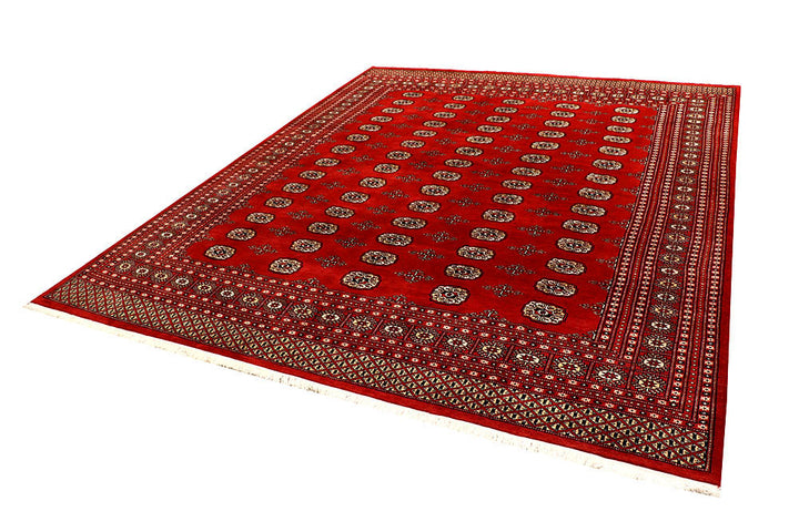 Firebrick Bokhara 8' 1 x 9' 11 - No. 59448 - ALRUG Rug Store