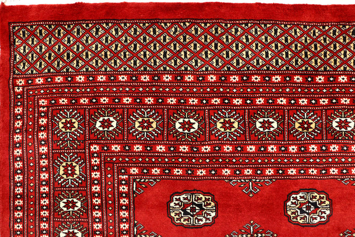 Firebrick Bokhara 8' 3 x 10' 4 - No. 59449 - ALRUG Rug Store
