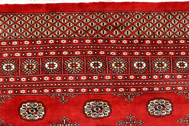 Firebrick Bokhara 8' 3 x 10' 4 - No. 59449 - ALRUG Rug Store