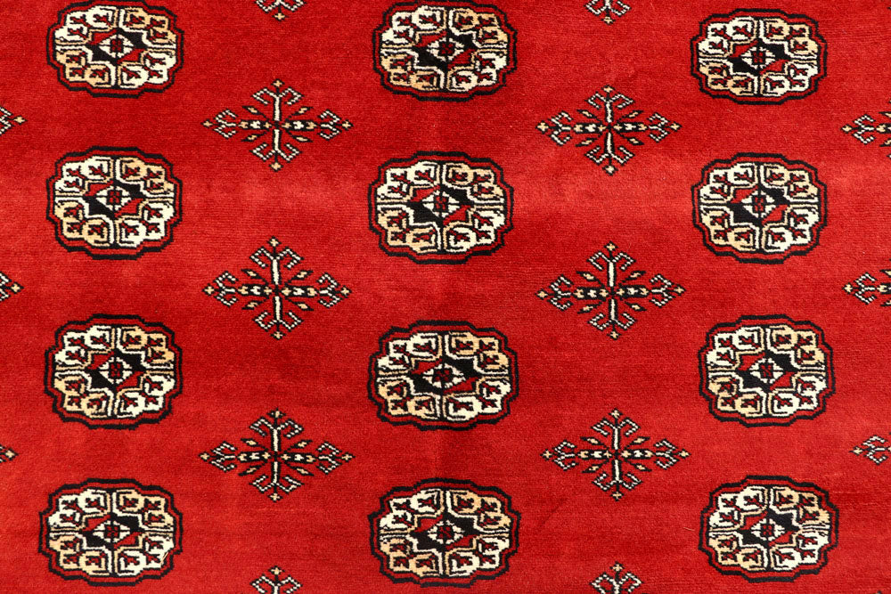 Firebrick Bokhara 8' 3 x 10' 4 - No. 59449 - ALRUG Rug Store