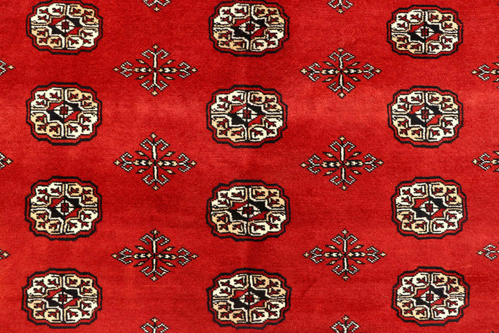 Firebrick Bokhara 8' 3 x 10' 4 - No. 59449 - ALRUG Rug Store