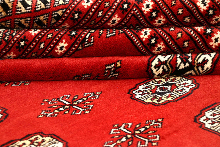 Firebrick Bokhara 8' 3 x 10' 4 - No. 59449 - ALRUG Rug Store