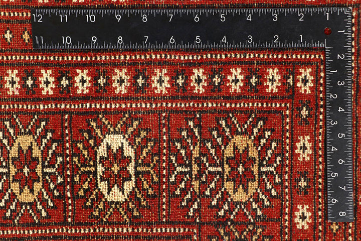 Firebrick Bokhara 8' 3 x 10' 4 - No. 59449 - ALRUG Rug Store