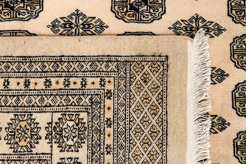 Blanched Almond Bokhara 8' x 9' 11 - No. 59453 - ALRUG Rug Store