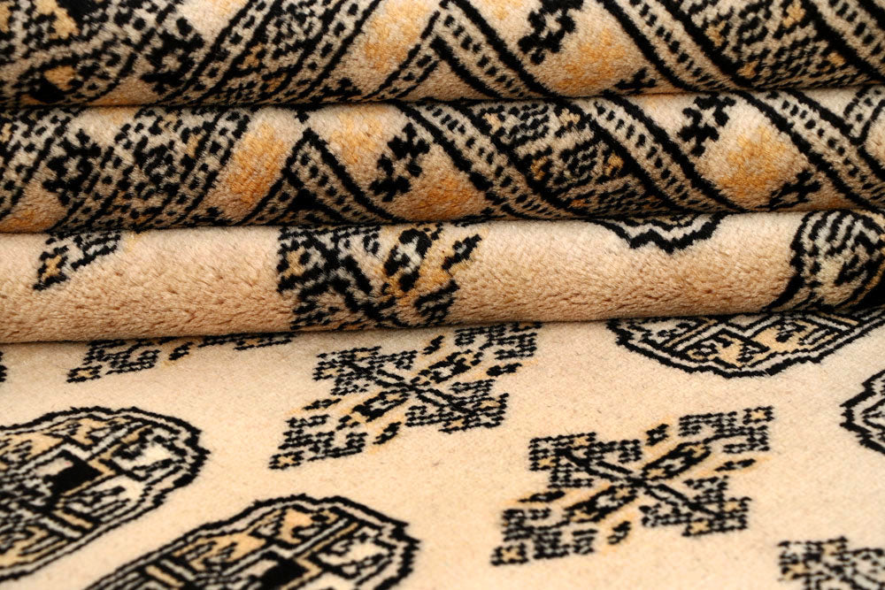 Bisque Bokhara 8' x 9' 10 - No. 59455 - ALRUG Rug Store