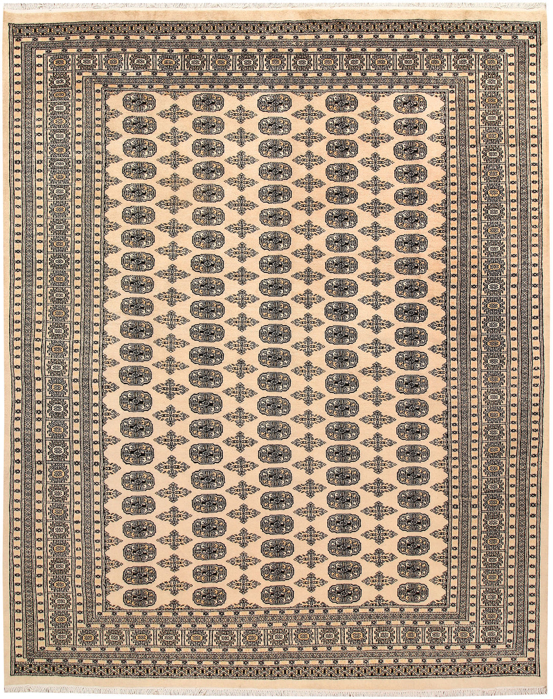 Bisque Bokhara 8' x 9' 10 - No. 59455 - ALRUG Rug Store