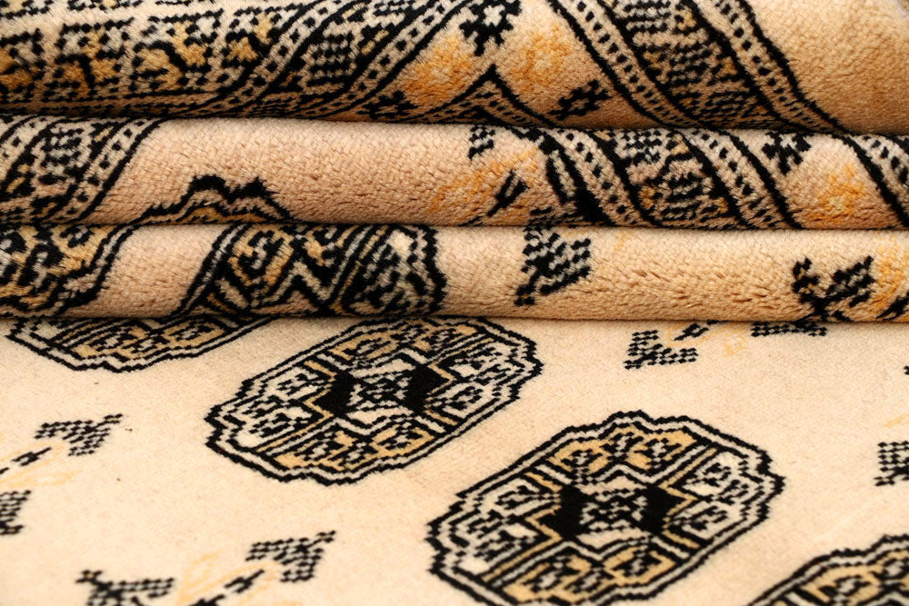 Bisque Bokhara 8' x 10' 3 - No. 59457 - ALRUG Rug Store