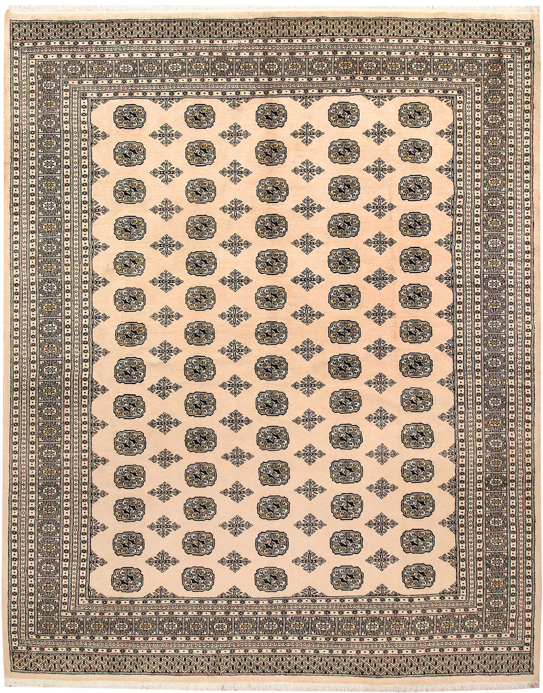 Bisque Bokhara 8' 2 x 10' 4 - No. 59459 - ALRUG Rug Store