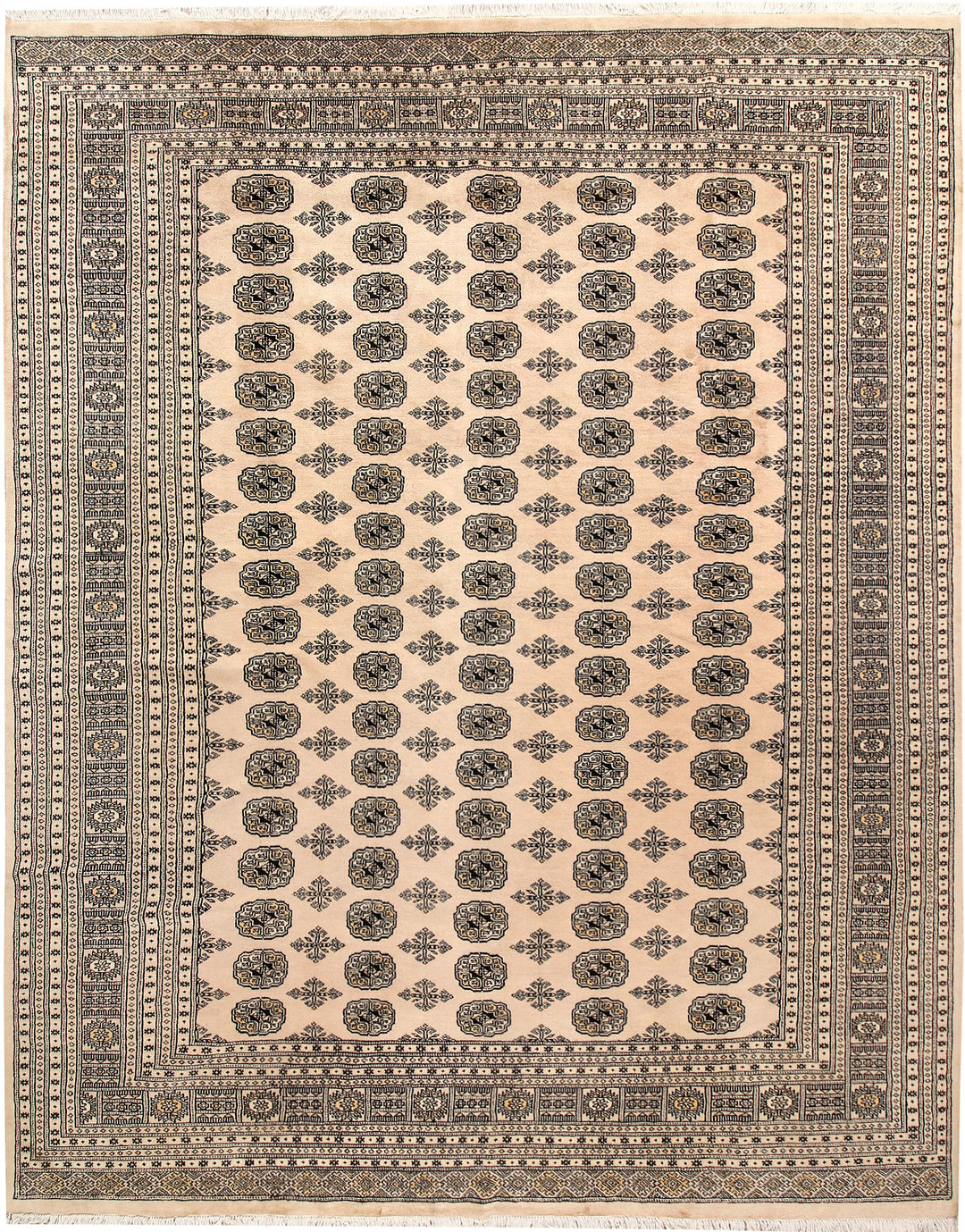 Bisque Bokhara 8' 1 x 10' 2 - No. 59461 - ALRUG Rug Store