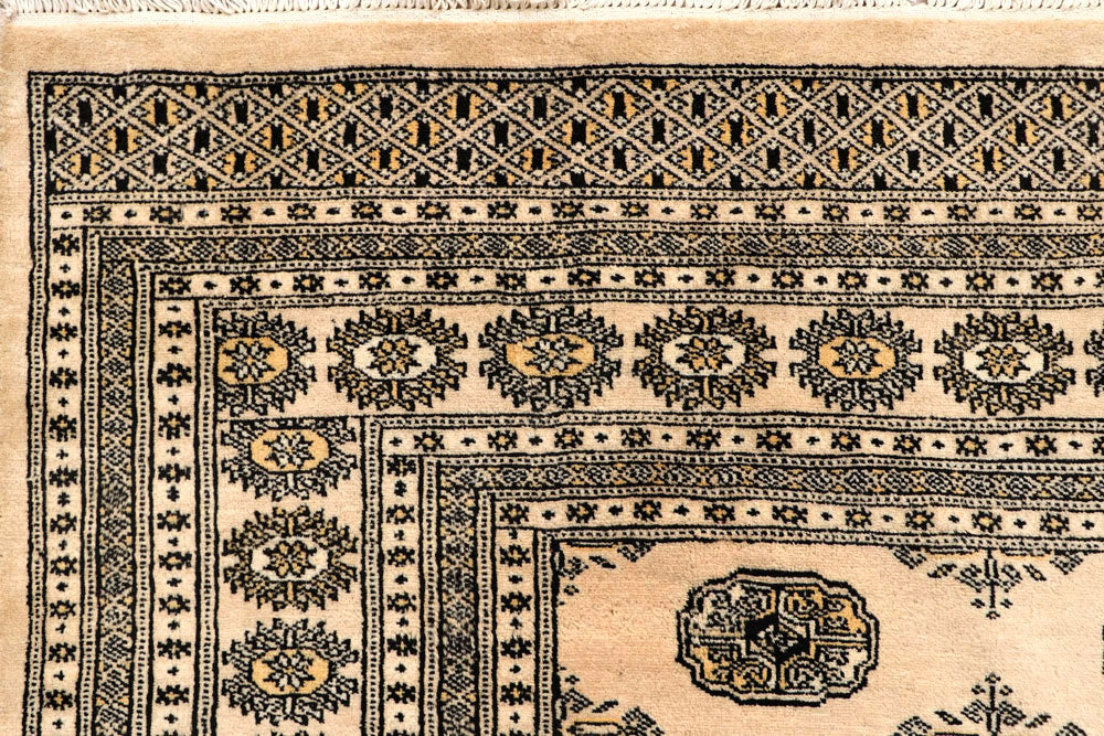 Bisque Bokhara 7' 9 x 10' - No. 59462 - ALRUG Rug Store