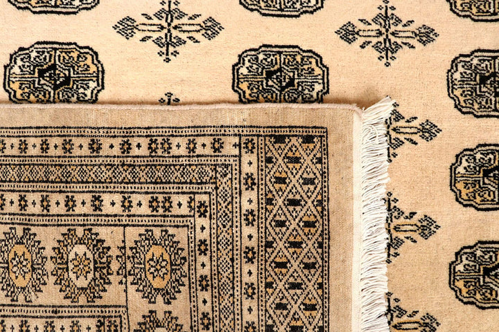 Bisque Bokhara 7' 9 x 10' - No. 59462 - ALRUG Rug Store