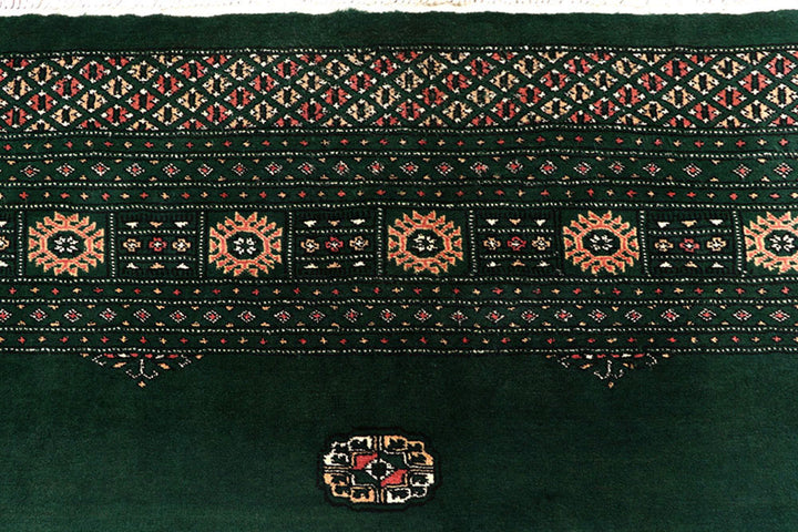 Darkgreen Bokhara 8' 2 x 9' 10 - No. 59467 - ALRUG Rug Store