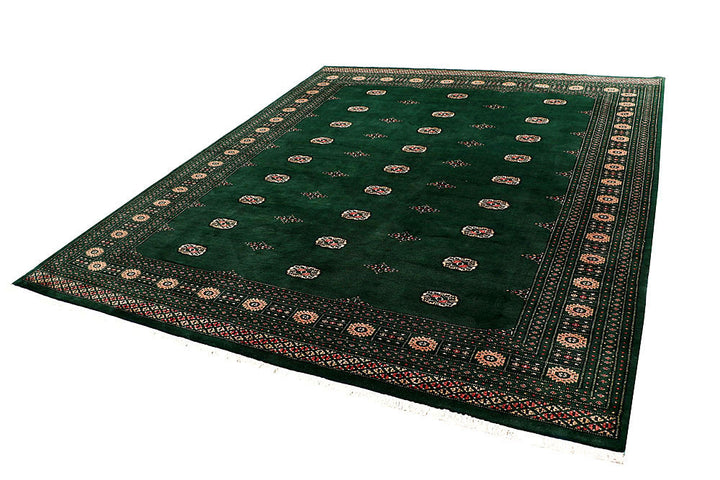 Darkgreen Bokhara 8' 2 x 9' 10 - No. 59467 - ALRUG Rug Store