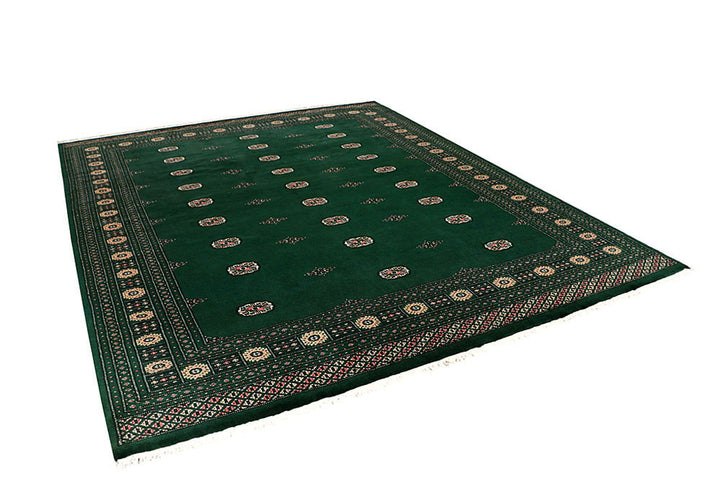 Darkgreen Bokhara 8' 2 x 9' 10 - No. 59467 - ALRUG Rug Store