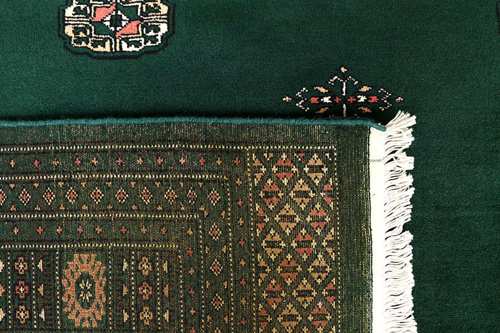 Darkgreen Bokhara 8' 2 x 9' 10 - No. 59467 - ALRUG Rug Store