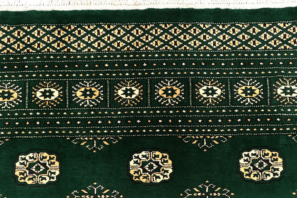 Darkgreen Bokhara 8' 2 x 9' 7 - No. 59468 - ALRUG Rug Store