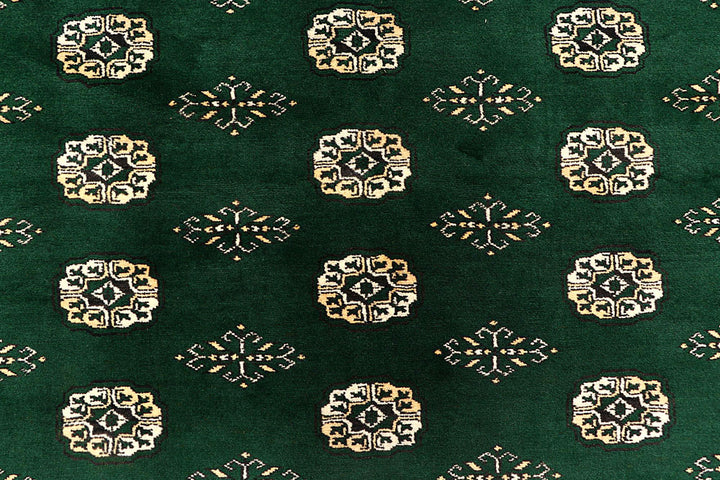 Darkgreen Bokhara 8' 2 x 9' 7 - No. 59468 - ALRUG Rug Store