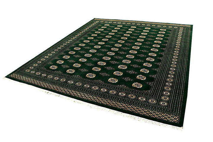 Darkgreen Bokhara 8' 2 x 9' 7 - No. 59468 - ALRUG Rug Store