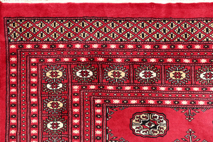 Light Coral Bokhara 8' x 9' 9 - No. 59469 - ALRUG Rug Store