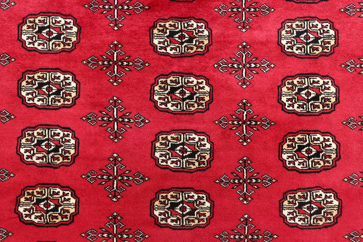 Light Coral Bokhara 8' x 9' 9 - No. 59469 - ALRUG Rug Store