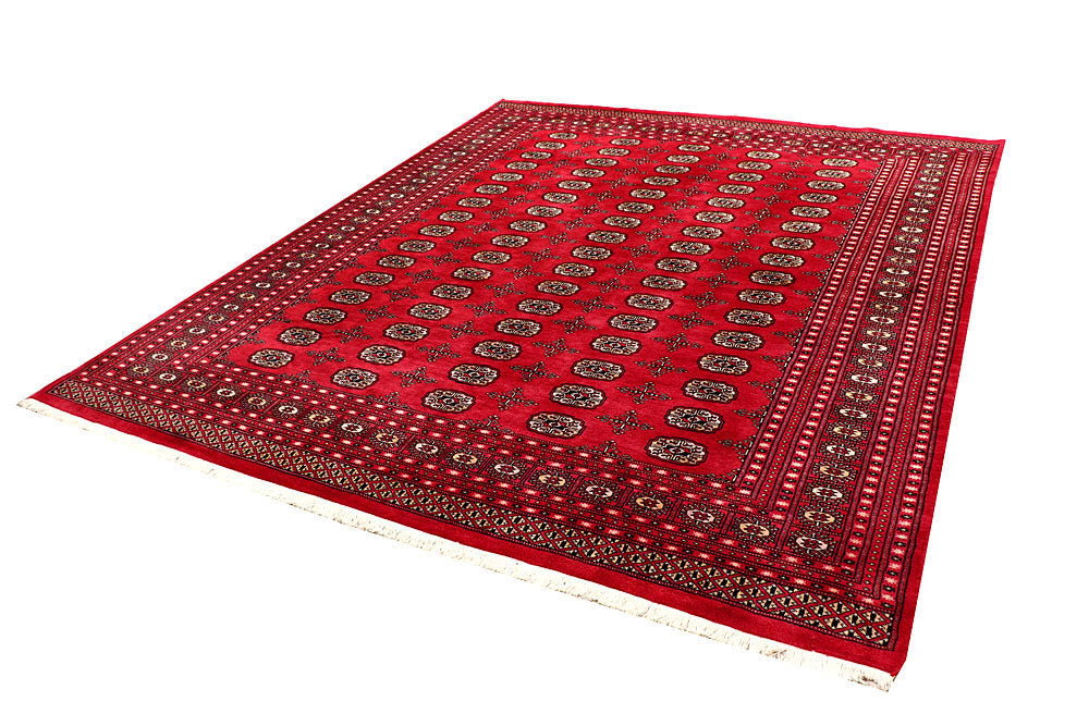 Light Coral Bokhara 8' x 9' 9 - No. 59469 - ALRUG Rug Store