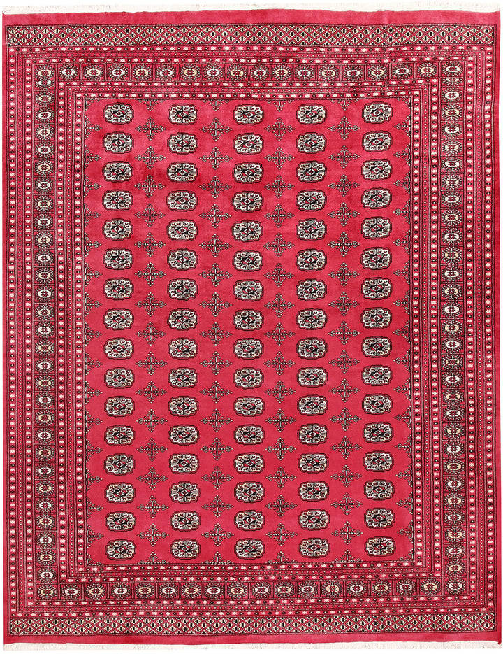 Light Coral Bokhara 8' x 9' 9 - No. 59469 - ALRUG Rug Store