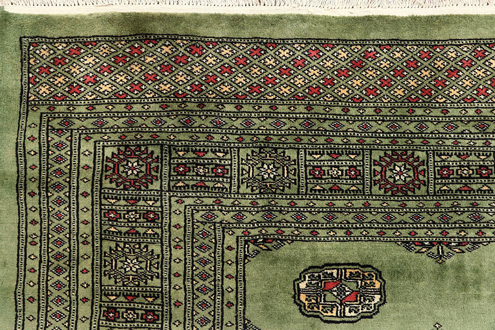 Olive Bokhara 8' x 11' 4 - No. 59477 - ALRUG Rug Store