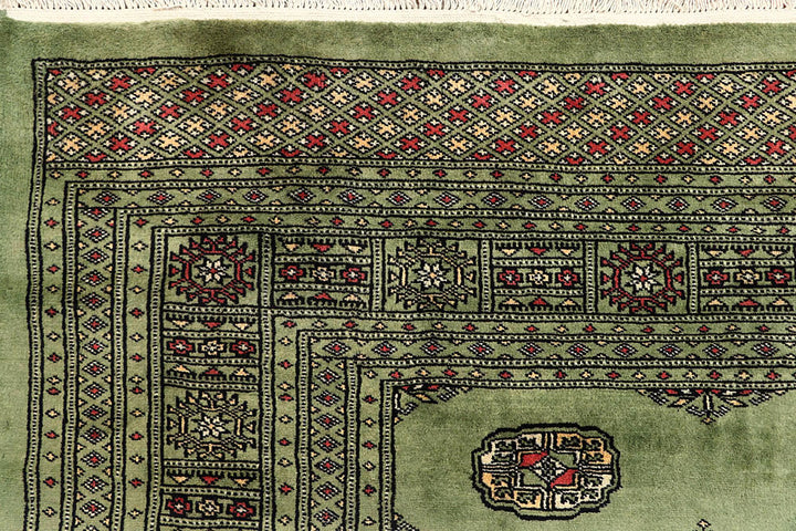 Olive Bokhara 8' x 11' 4 - No. 59477 - ALRUG Rug Store