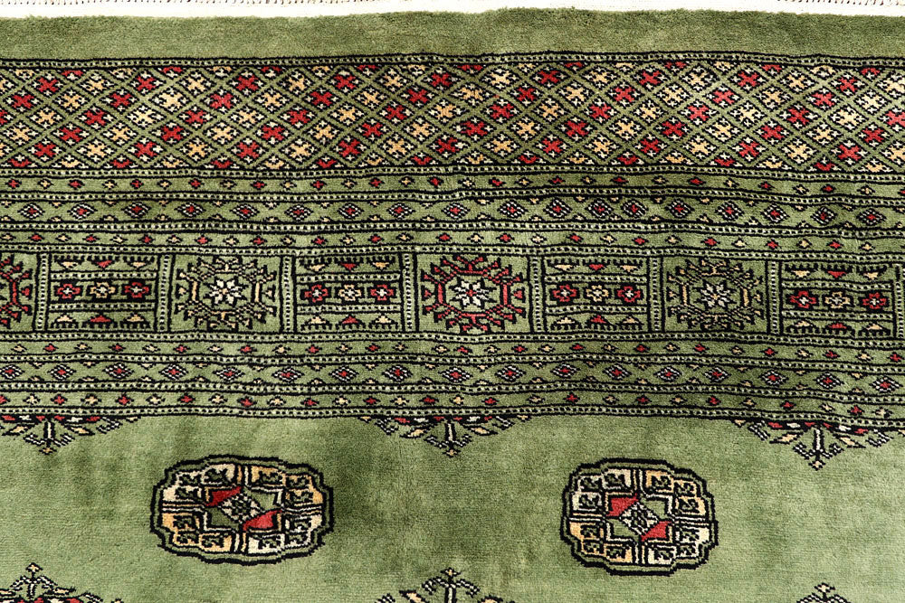 Olive Bokhara 8' x 11' 4 - No. 59477 - ALRUG Rug Store