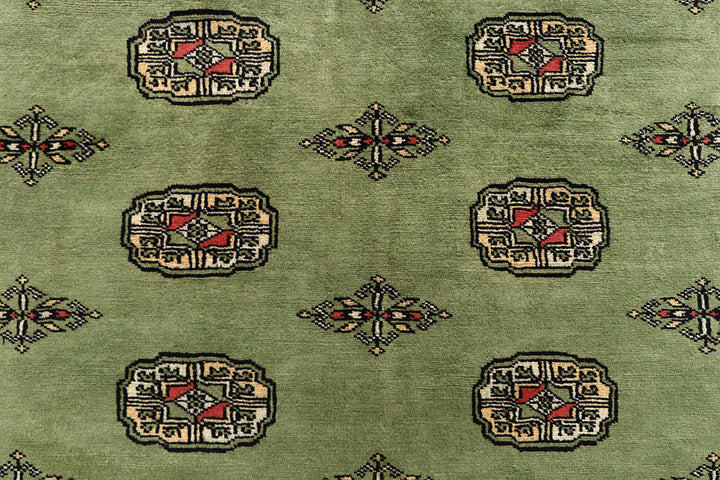 Olive Bokhara 8' x 11' 4 - No. 59477 - ALRUG Rug Store
