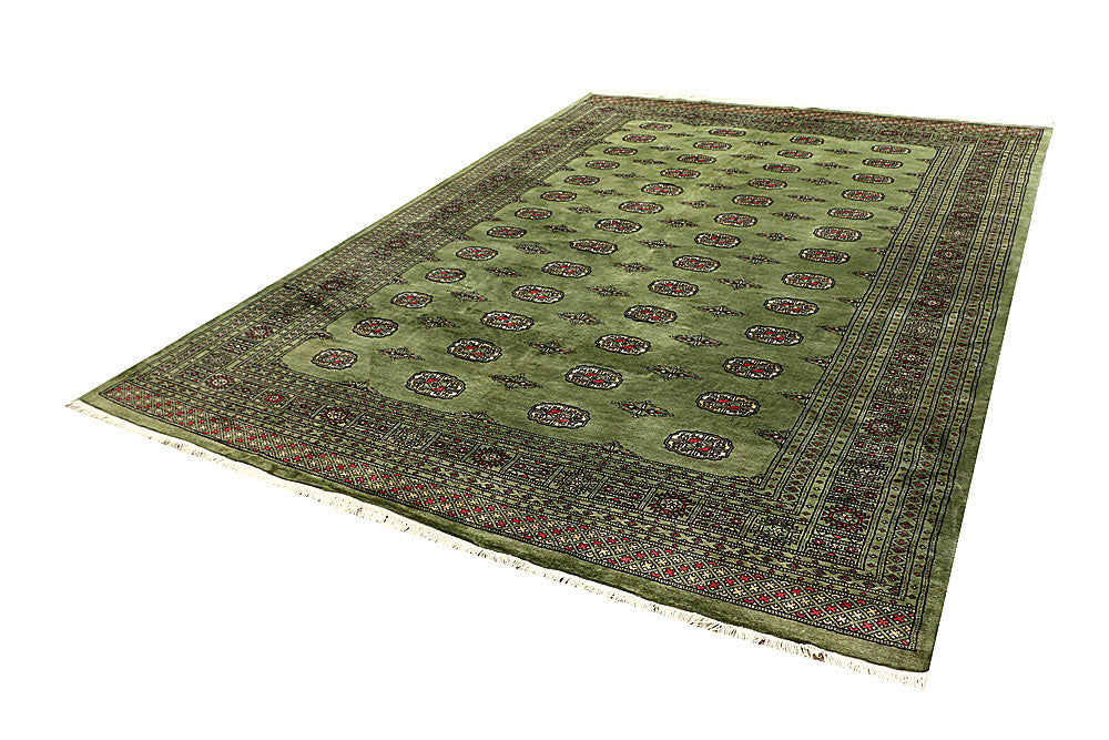 Olive Bokhara 8' x 11' 4 - No. 59477 - ALRUG Rug Store