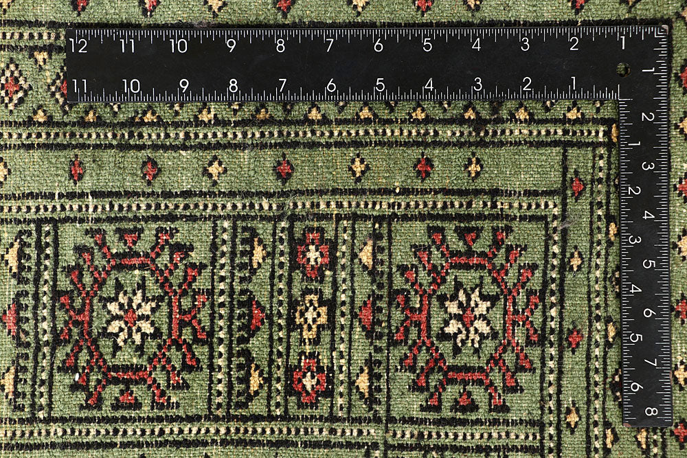 Olive Bokhara 8' x 11' 4 - No. 59477 - ALRUG Rug Store