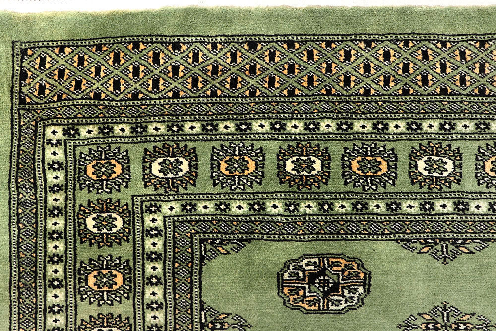 Olive Bokhara 8' 3 x 11' 9 - No. 59479 - ALRUG Rug Store