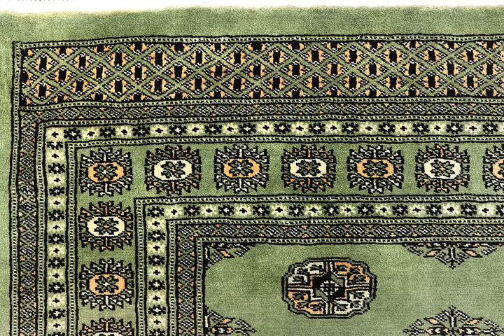 Olive Bokhara 8' 3 x 11' 9 - No. 59479 - ALRUG Rug Store