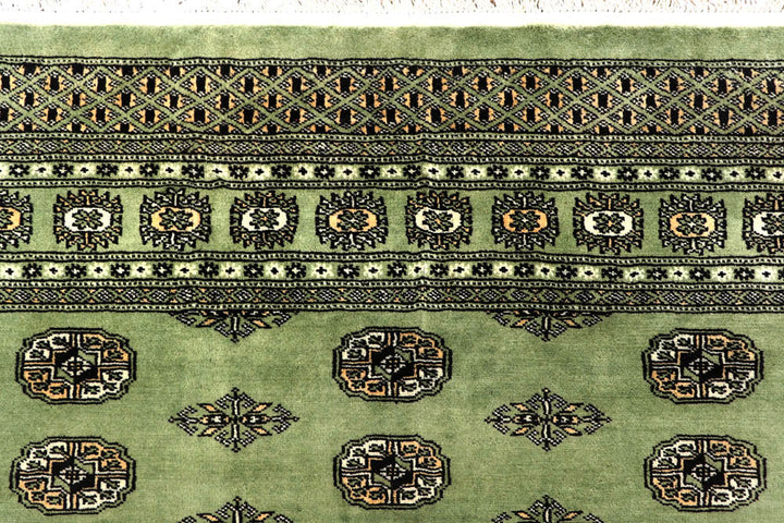 Olive Bokhara 8' 3 x 11' 9 - No. 59479 - ALRUG Rug Store