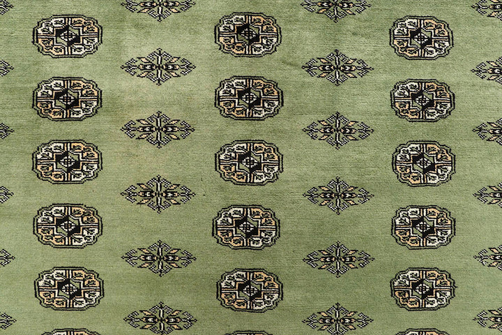 Olive Bokhara 8' 3 x 11' 9 - No. 59479 - ALRUG Rug Store