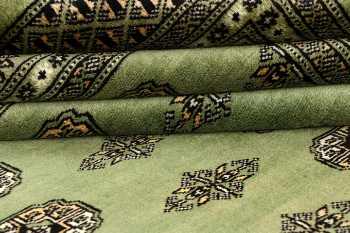 Olive Bokhara 8' 3 x 11' 9 - No. 59479 - ALRUG Rug Store