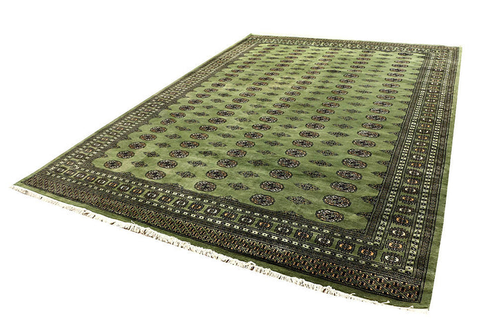 Olive Bokhara 8' 3 x 11' 9 - No. 59479 - ALRUG Rug Store